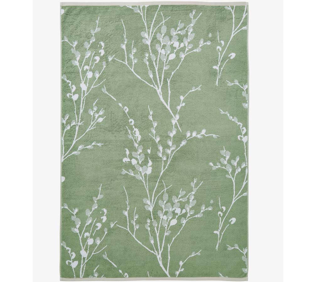 Pussy Willow Hedgerow Towel
